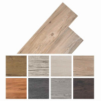 Produktbild för Golvplankor 18 pcs Brun 5,26 m² PVC
