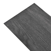 Produktbild för Golvplankor 18 pcs Svart och Vitt 5,26 m² PVC