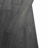 Produktbild för Golvplankor 18 pcs Svart och Vitt 5,26 m² PVC
