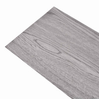 Produktbild för Golvplankor 18 pcs Mörkgrå 5,26 m² PVC
