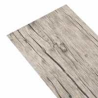 Produktbild för Golvplankor 5,02 m² 36 pcs PVC Vit Ek