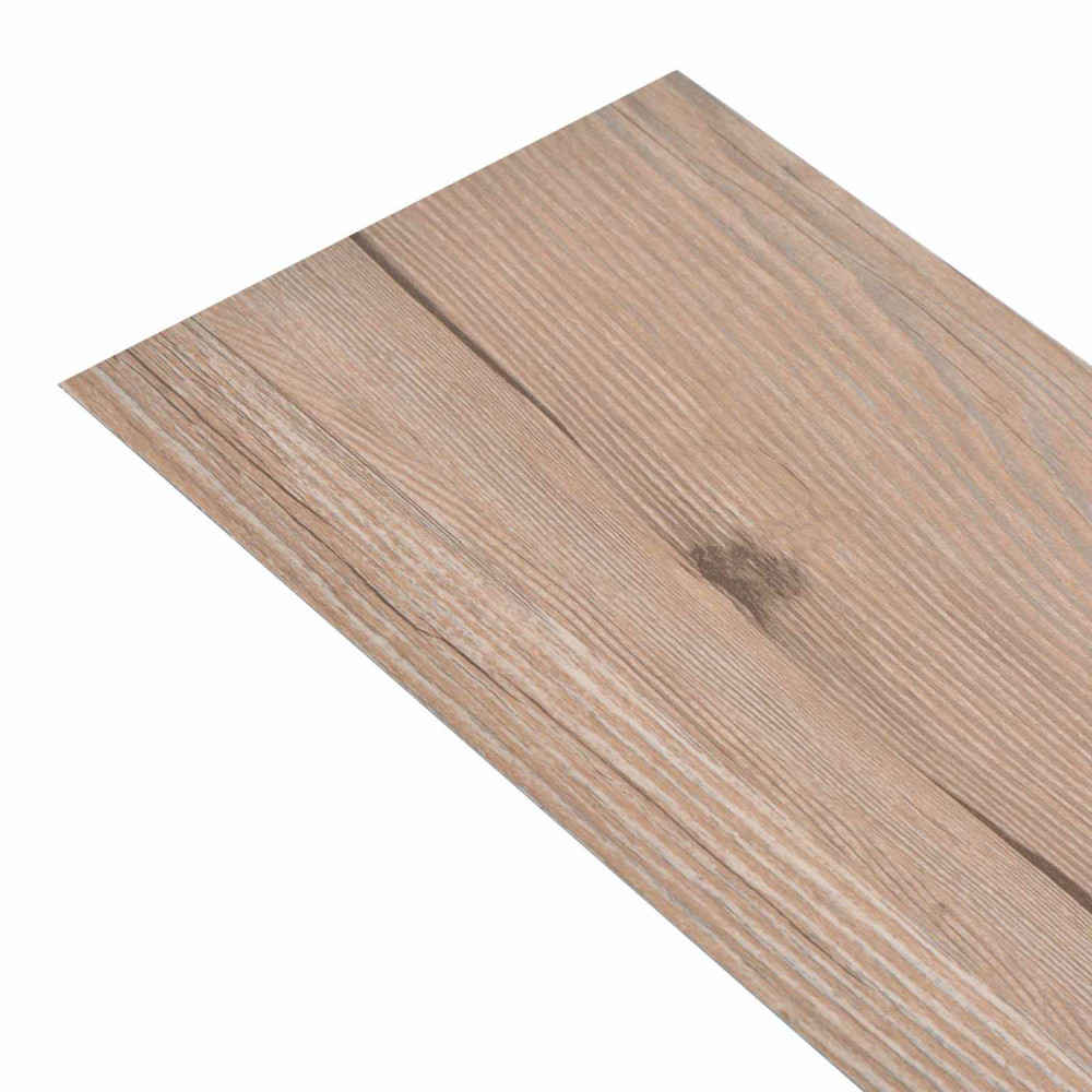 Produktbild för Golvplankor 36 pcs Ek Brun 5,02 m² PVC
