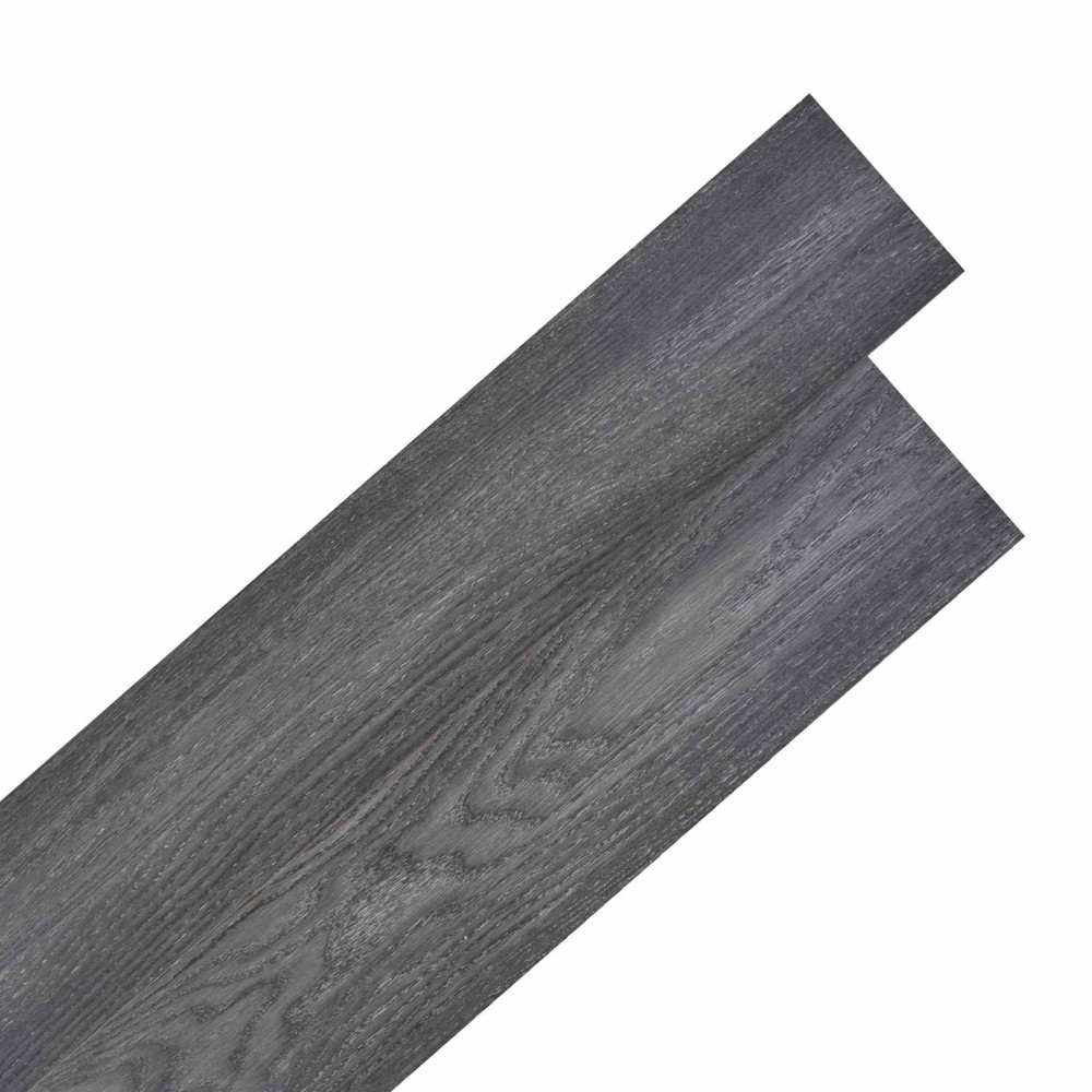Produktbild för Golvplankor 36 pcs Svart och Vitt 5,02 m² PVC