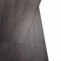 Produktbild för Golvplankor 36 pcs Mörkbrun 5,02 m² PVC