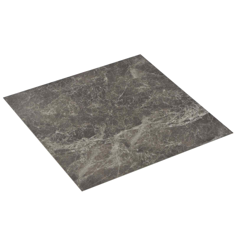 Produktbild för Golvplankor 55 pcs Svart 5,11 m² PVC