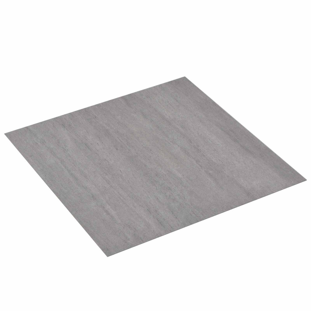 Produktbild för Golvplankor 5,11 m² 55 pcs PVC Mörkgrå melange