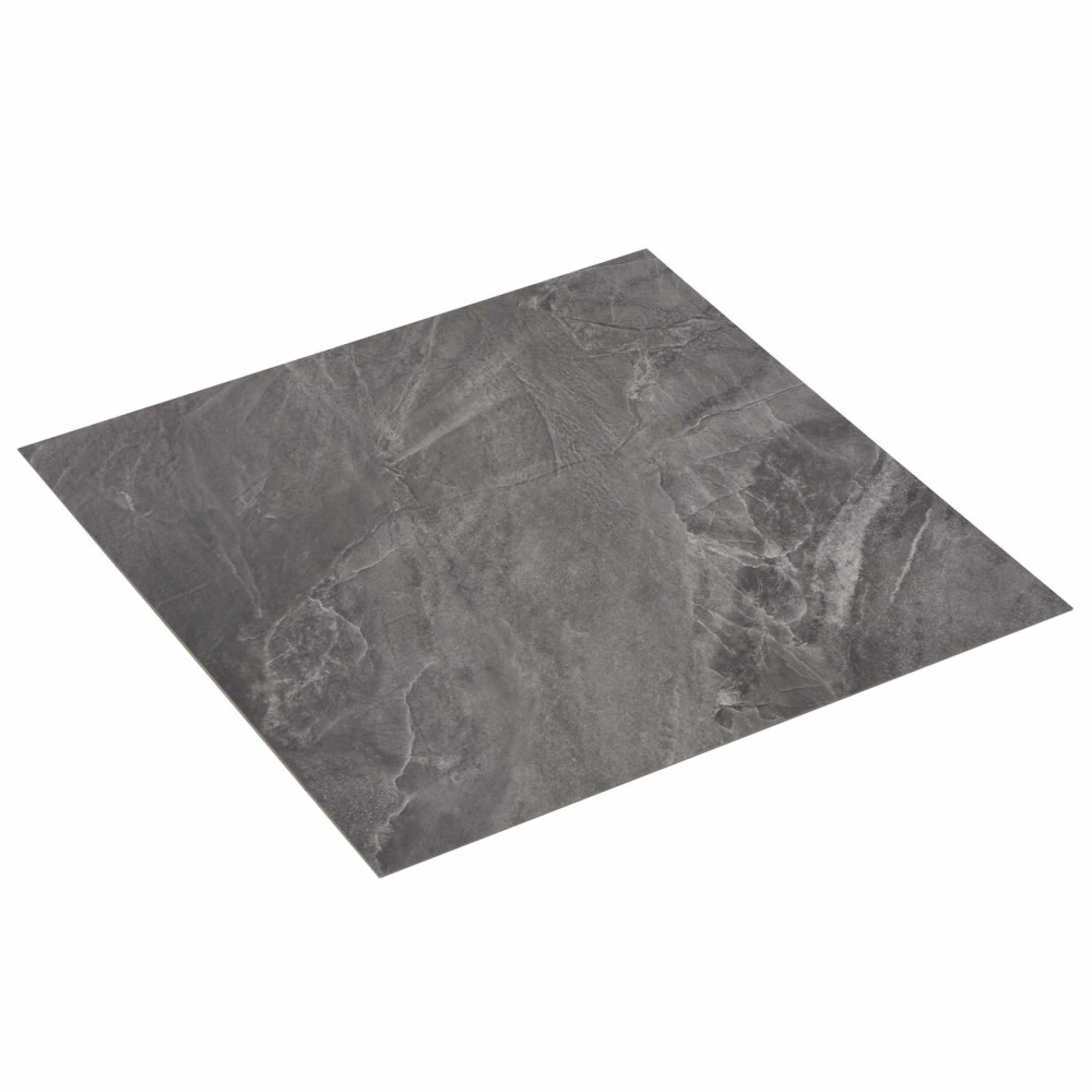 Produktbild för Golvplankor 5,11 m² 55 pcs PVC Svart och Vitt