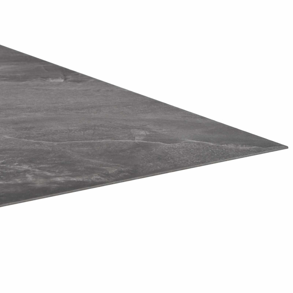 Produktbild för Golvplankor 5,11 m² 55 pcs PVC Svart och Vitt