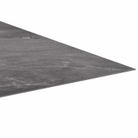 Produktbild för Golvplankor 5,11 m² 55 pcs PVC Svart och Vitt