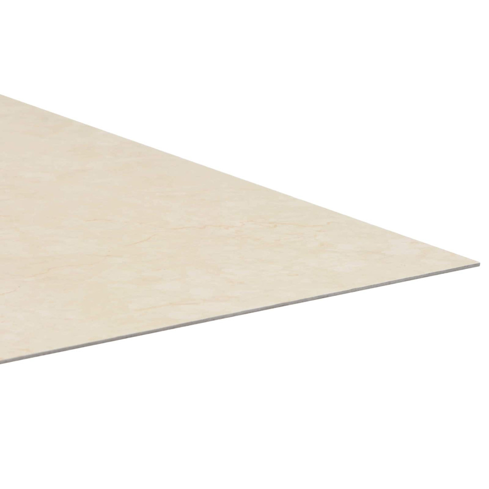 Produktbild för Golvplankor 5,11 m² 55 pcs PVC Mörk Beige