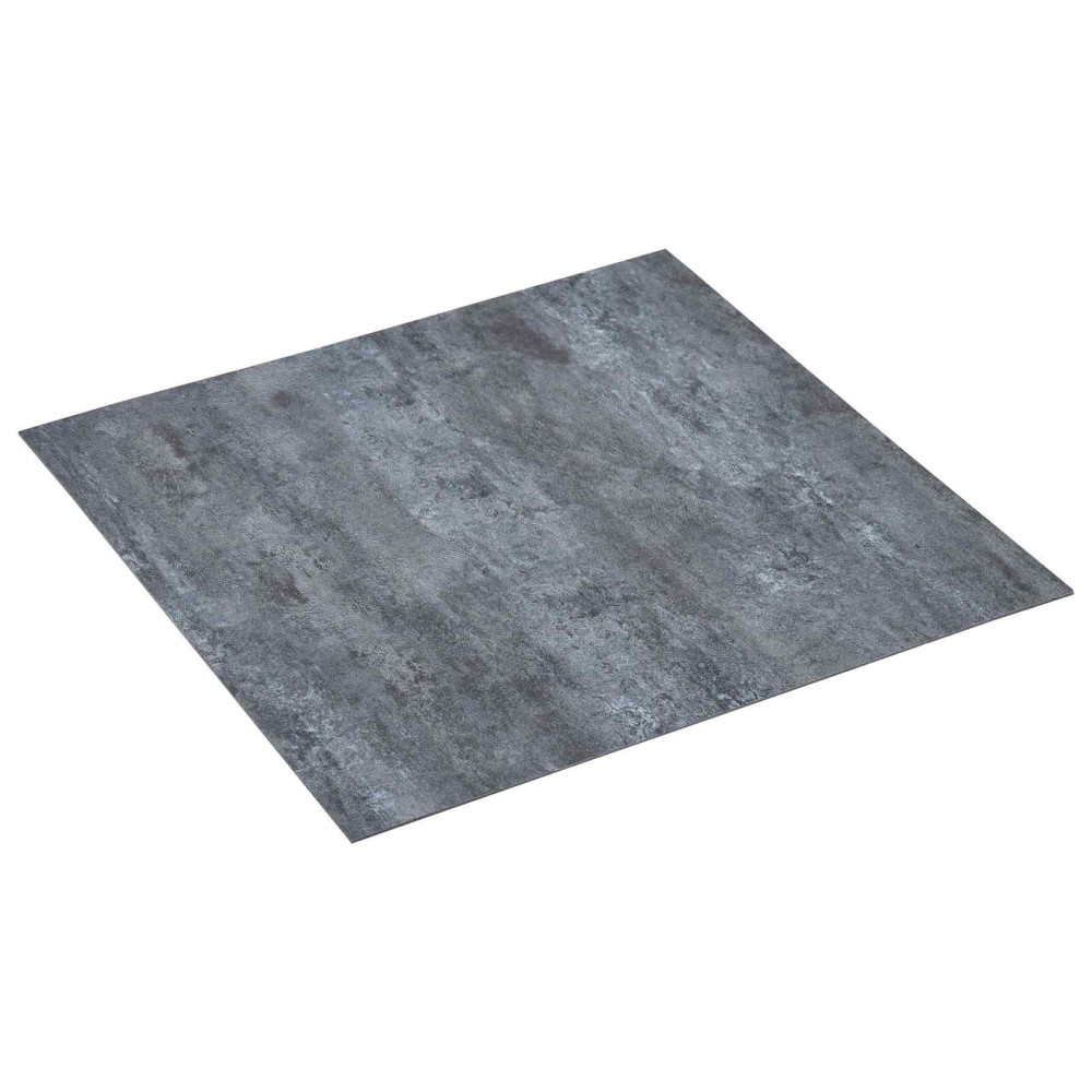 Produktbild för Golvplankor 5,11 m² 55 pcs PVC Grå marmor
