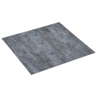 Produktbild för Golvplankor 5,11 m² 55 pcs PVC Grå marmor