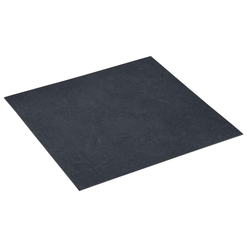 Produktbild för Golvplank 55 pcs Svart 5,11 m² PVC