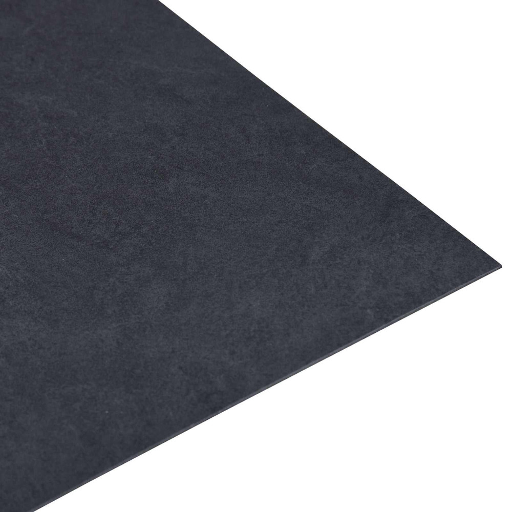 Produktbild för Golvplank 55 pcs Svart 5,11 m² PVC