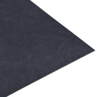 Produktbild för Golvplank 55 pcs Svart 5,11 m² PVC