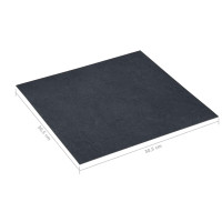 Produktbild för Golvplank 55 pcs Svart 5,11 m² PVC