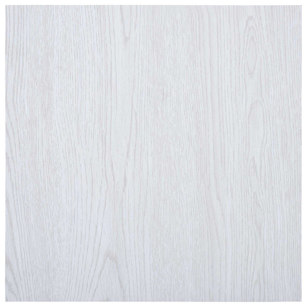 Produktbild för Golvplankor 5,11 m² 55 pcs PVC Vit trä