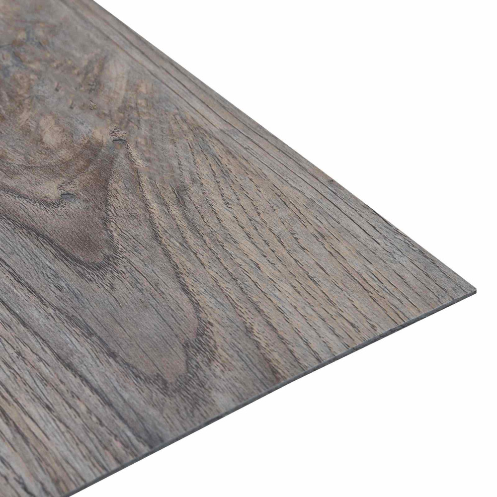 Produktbild för Golvplankor 55 pcs Ljusbrun 5,11 m² PVC