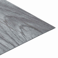 Produktbild för Golvplankor 55 pcs Ljusgrå 5,11 m² PVC