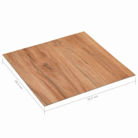 Produktbild för Golvplankor 5,11 m² 55 pcs PVC Ljust Trä