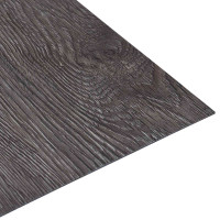 Produktbild för Golvplankor 5,11 m² 55 pcs PVC Svart och Grå