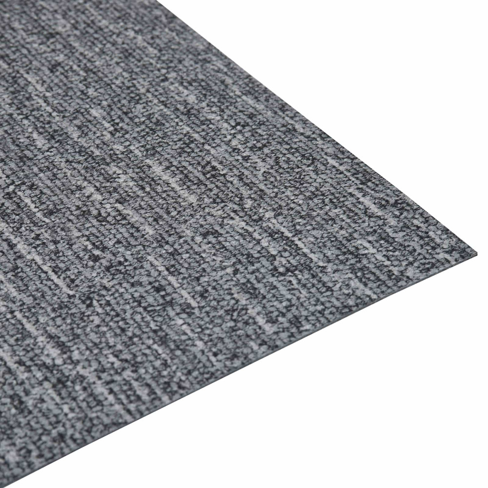 Produktbild för Golvplankor 5,11 m² 55 pcs PVC Vitt och Grått