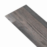 Produktbild för Golvplankor 5,02 m² 36 pcs PVC Industriellt Trä