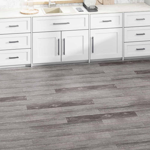 vidaXL Golvplankor 5,02 m² 36 pcs PVC Randig trälook