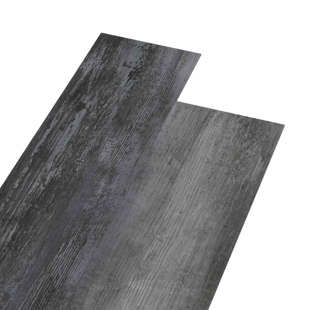 Produktbild för Golvplankor 18 pcs Grå 5,26 m² PVC