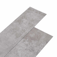 Produktbild för Golvplankor 36 pcs Jordgrå 5,02 m² PVC