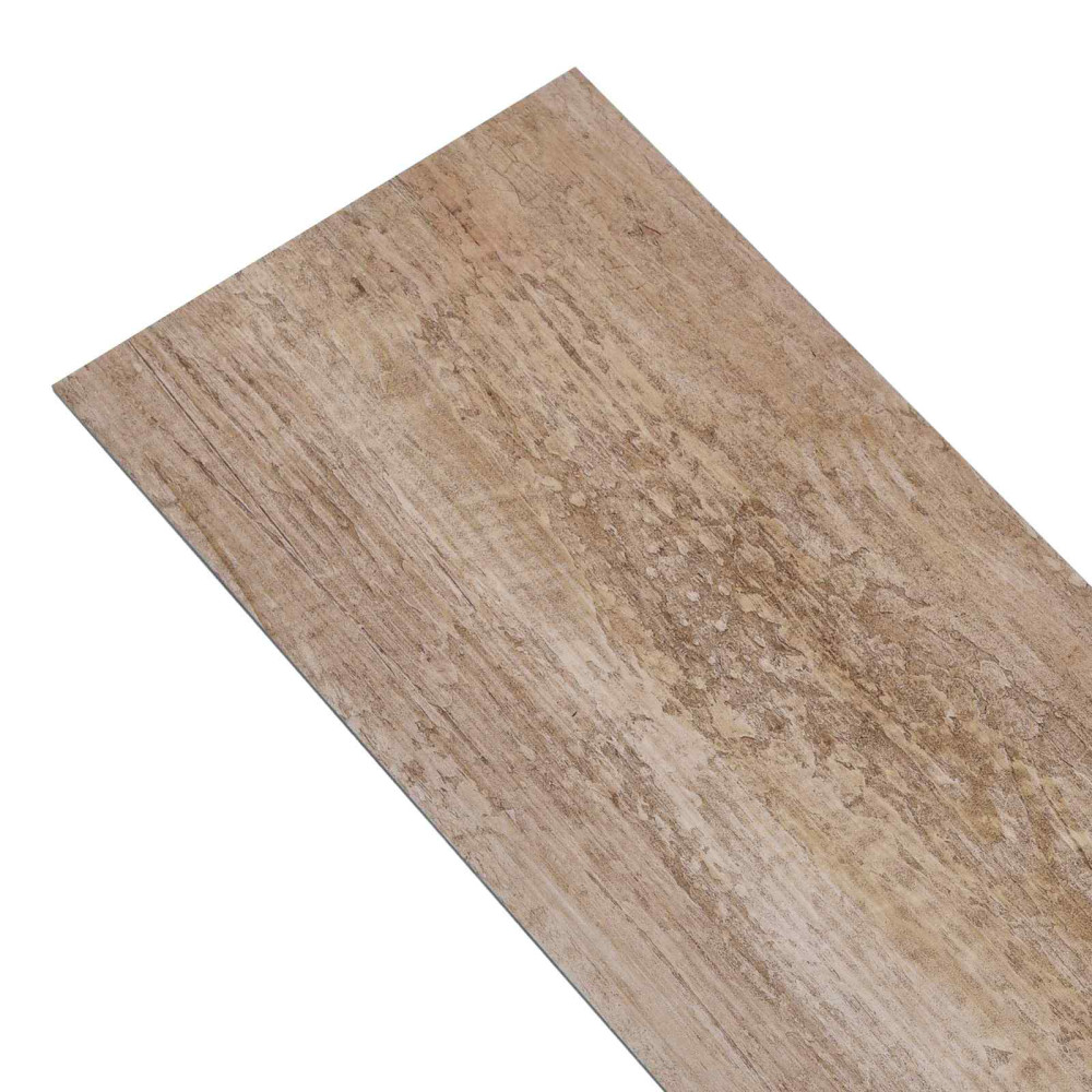 Produktbild för Golvplankor 5,02 m² 36 pcs PVC Vitt Trä