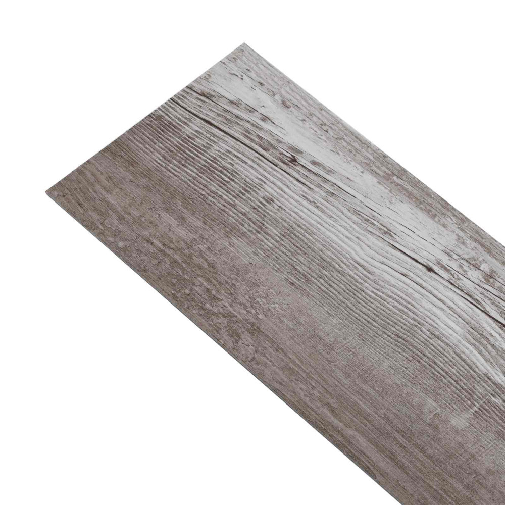Produktbild för Golvplankor 5,02 m² 36 pcs PVC Matte Trä Brun