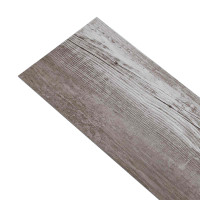 Produktbild för Golvplankor 5,02 m² 36 pcs PVC Matte Trä Brun