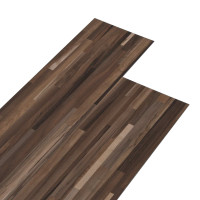 Produktbild för Golvplankor 5,02 m² 36 pcs PVC Randig Brun
