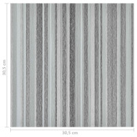 Produktbild för Golvplankor 5,11 m² 55 pcs PVC Randigt