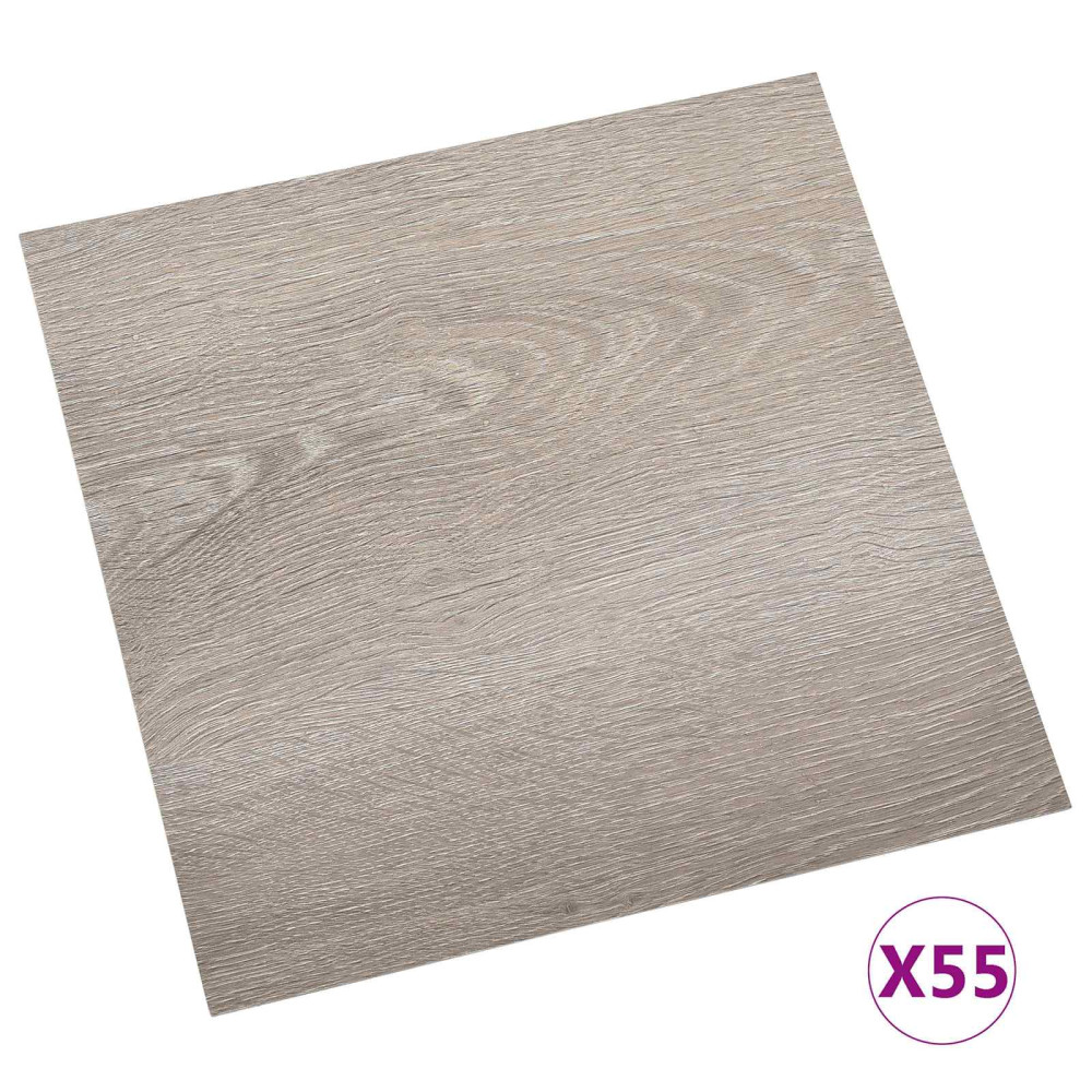 Produktbild för Golvplankor 5,11 m² 55 pcs PVC trä