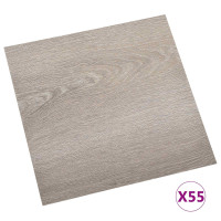 Produktbild för Golvplankor 5,11 m² 55 pcs PVC trä