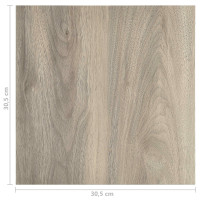Produktbild för Golvplankor 5,11 m² 55 pcs PVC Träfärg