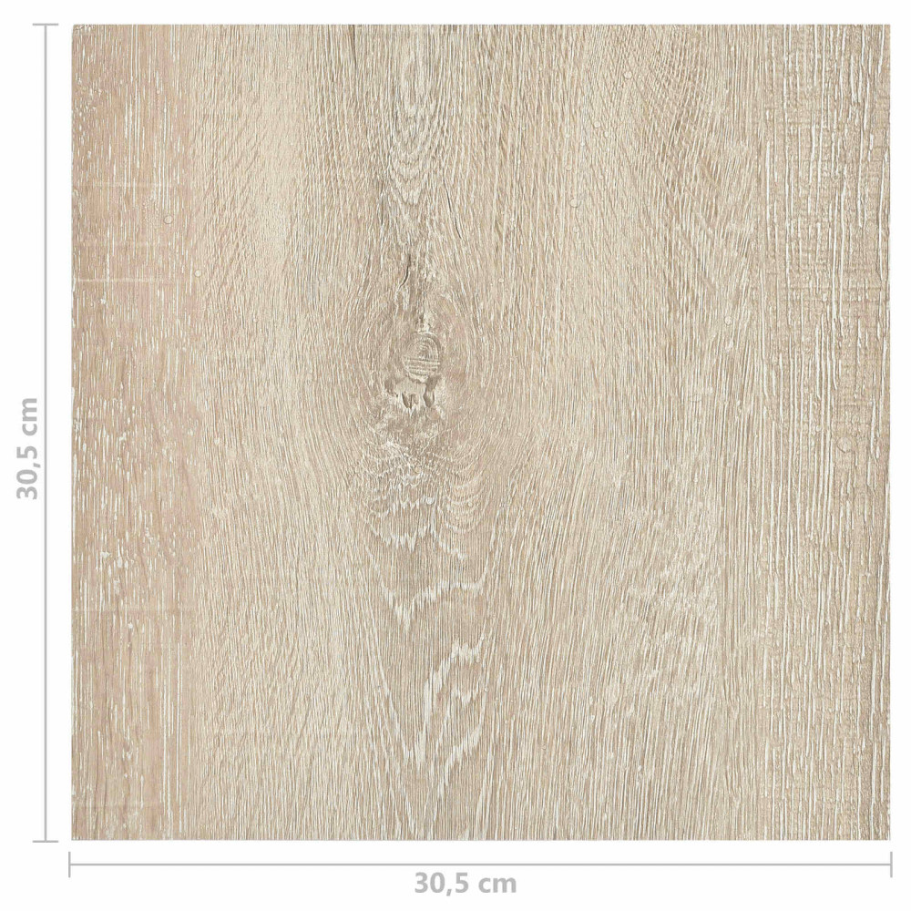 Produktbild för Golvplankor 55 pcs Beige 5,11 m² PVC