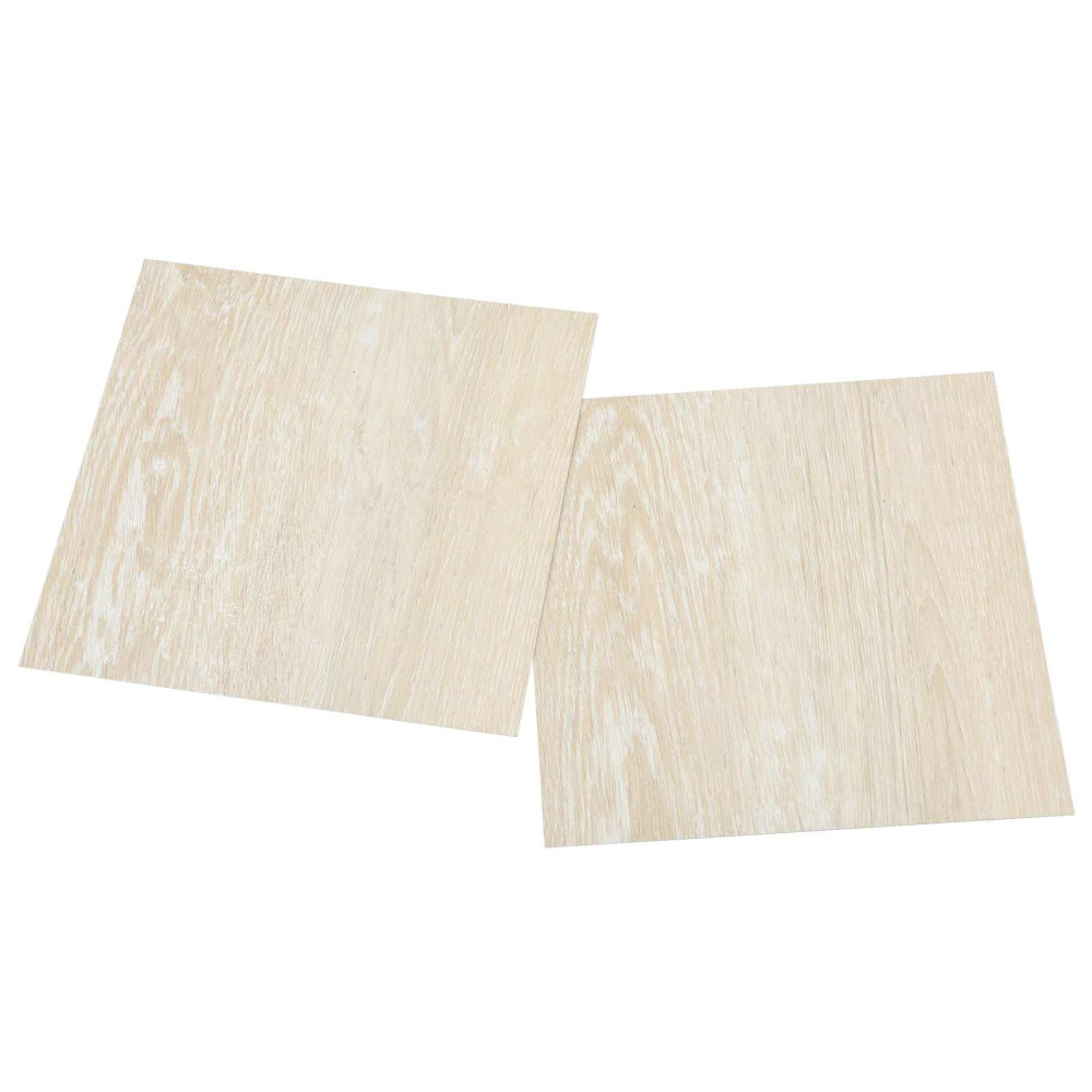 Produktbild för Golvplankor 5,11 m² 55 pcs PVC Vit och Beige