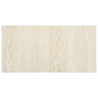 Produktbild för Golvplankor 5,11 m² 55 pcs PVC Vit och Beige