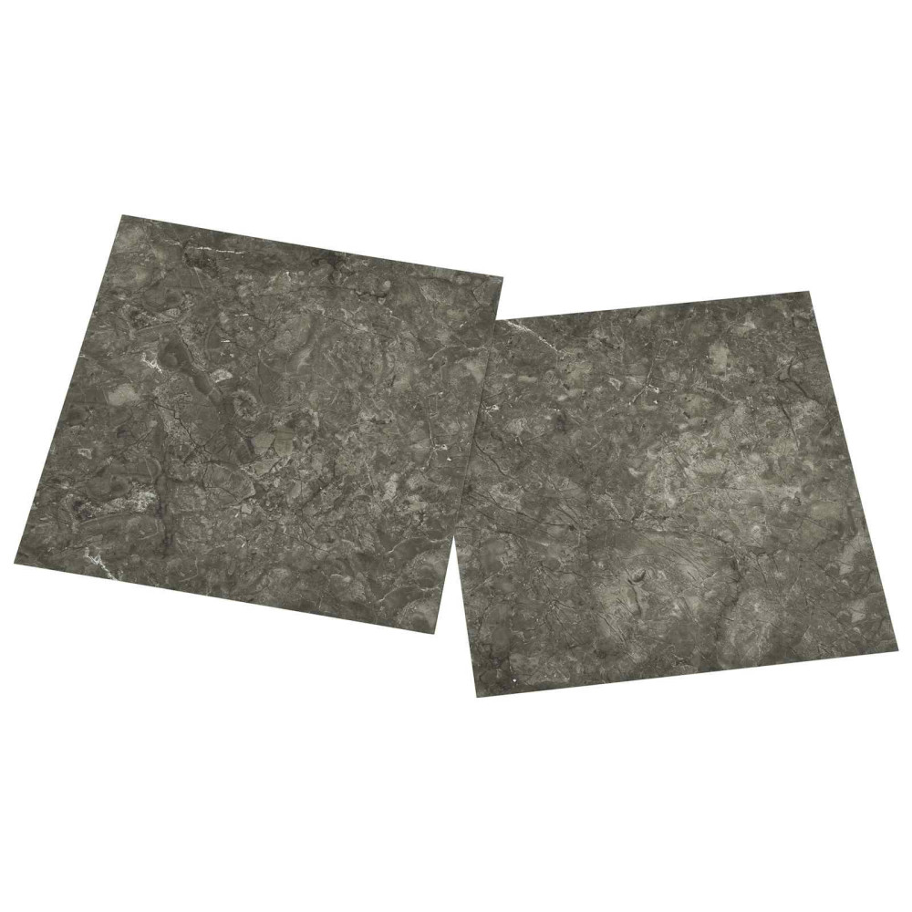 Produktbild för Golvplankor 5,11 m² 55 pcs PVC Grå och Vit