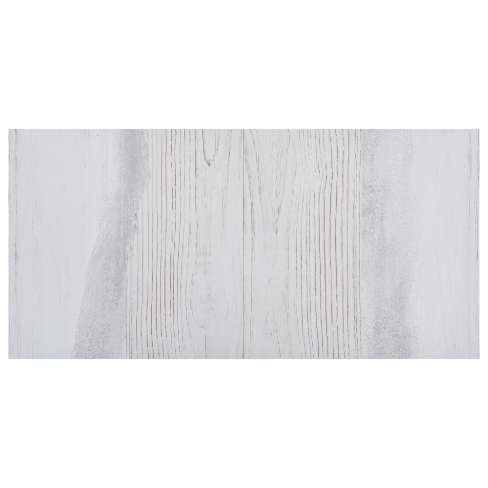 Produktbild för Golvplankor 5,11 m² 55 pcs PVC Vit och ljusgrå