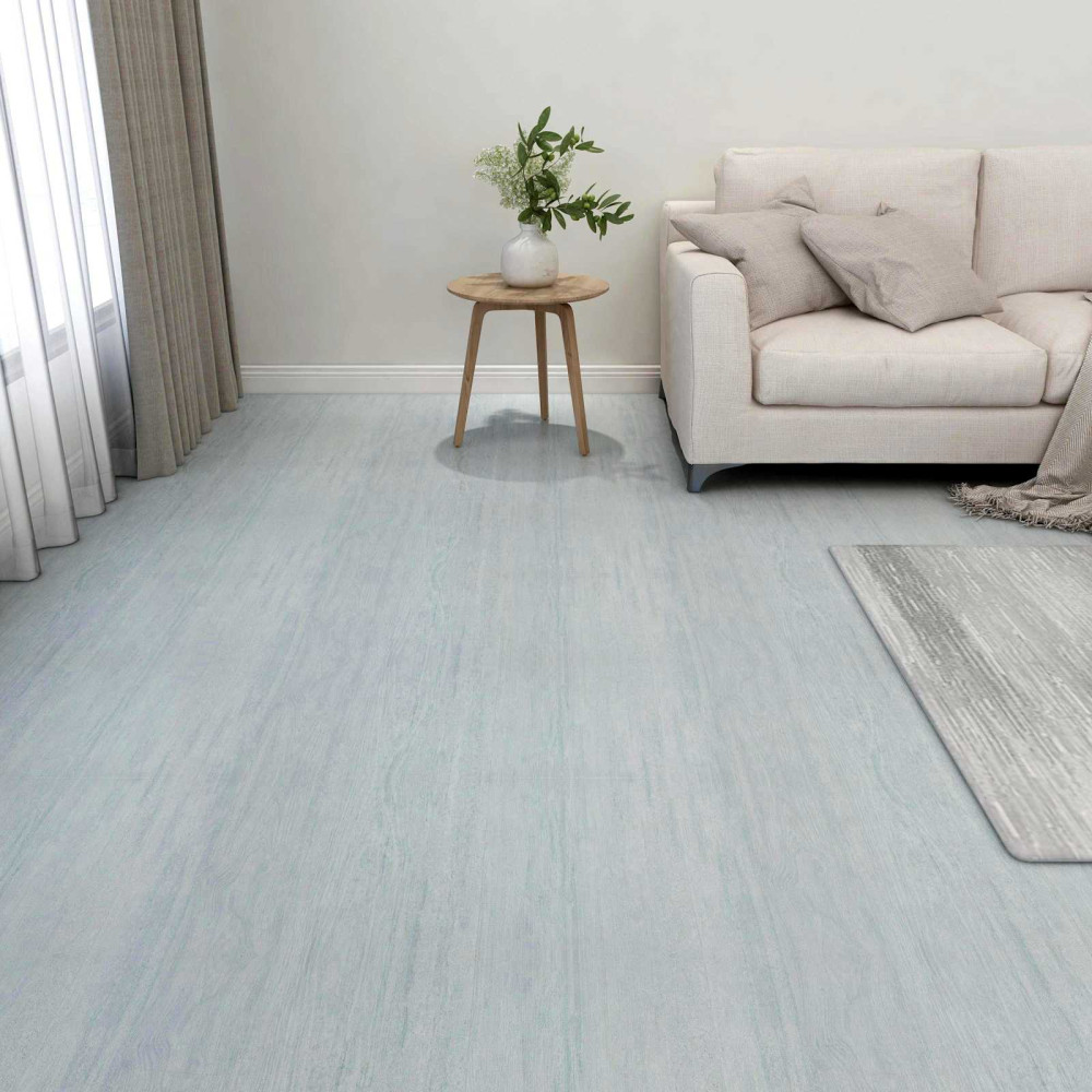 Produktbild för Golvplankor 55 pcs Grön 5,11 m² PVC
