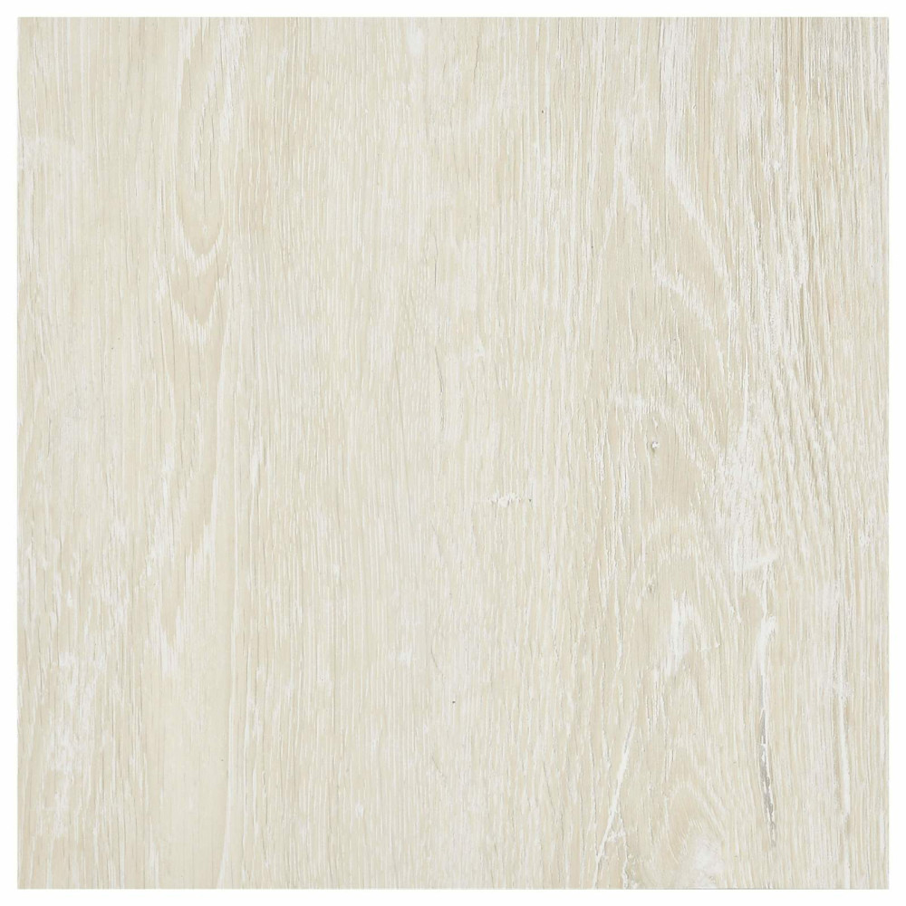 Produktbild för Golvplankor 5,11 m² 55 pcs PVC Gräddvit