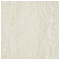 Produktbild för Golvplankor 5,11 m² 55 pcs PVC Gräddvit