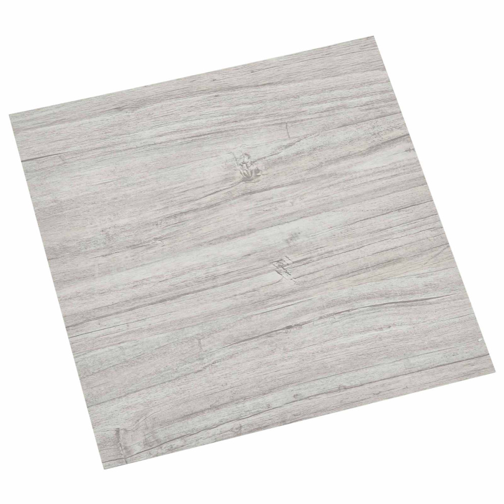 Produktbild för Golvplankor 5,11 m² 55 pcs PVC Grå och Trä