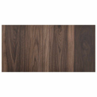 Produktbild för Golvplank 55 pcs Mörkbrun 5,11 m² PVC