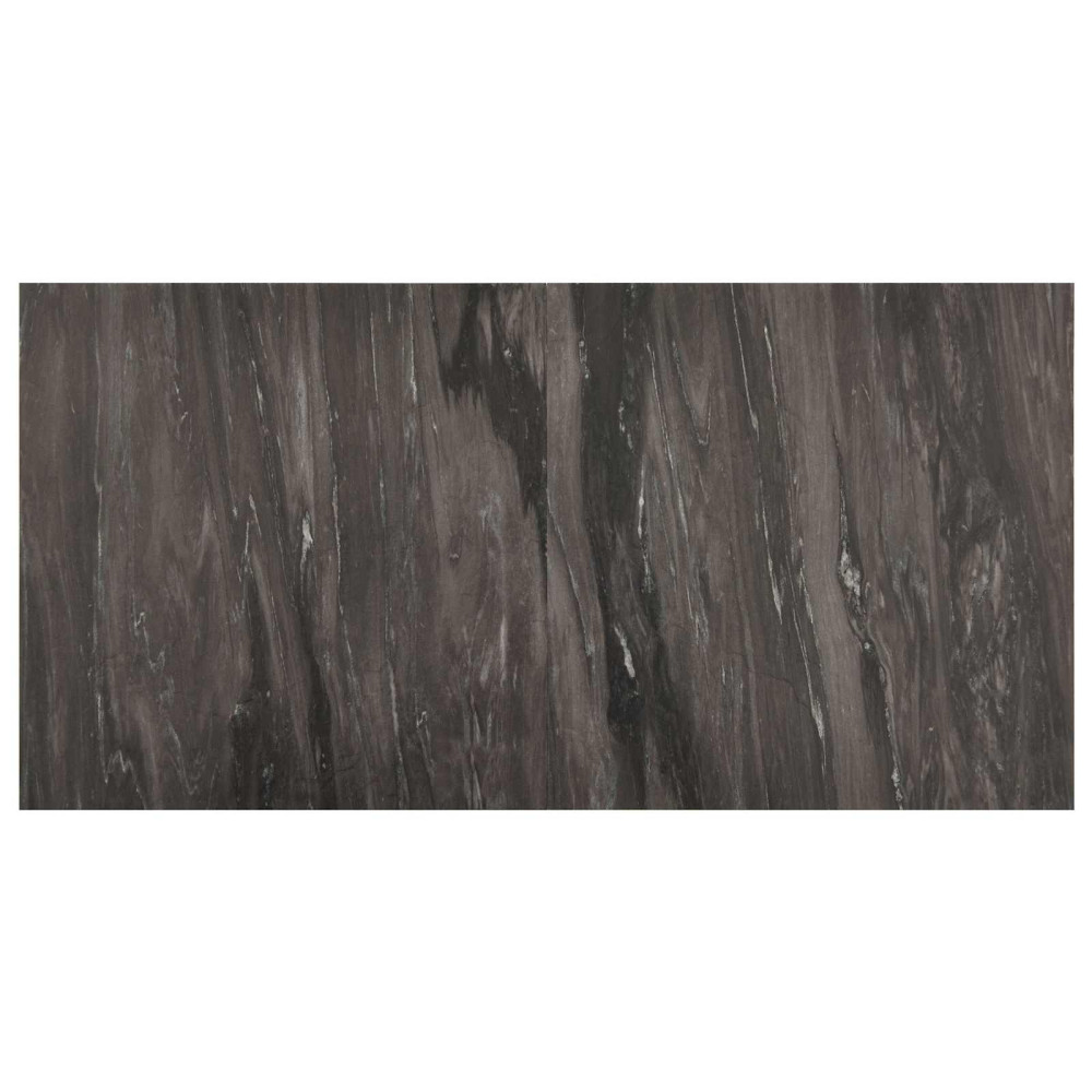 Produktbild för Golvplankor 55 pcs Mörkgrå 5,11 m² PVC