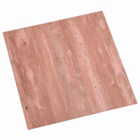 Produktbild för Golvplank 55 pcs Röd 5,11 m² PVC